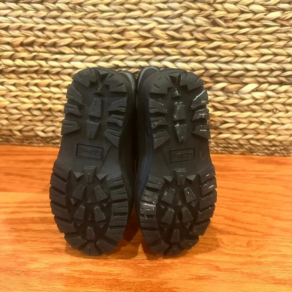 Black L.L. Bean Waterproof Snow Boots sz 13 LL Bean Northwoods Boots